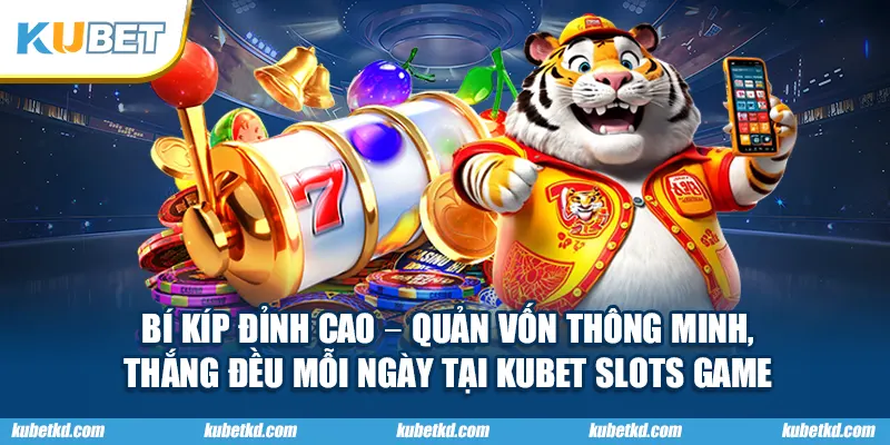 Bí kíp đỉnh cao – quản vốn thông minh, thắng đều mỗi ngày tại KUBET slots game